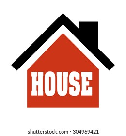 House digital design, vector illustration 10 eps graphic