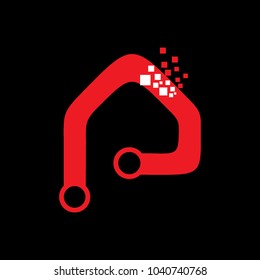 house digital logo