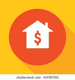   house Dollar  icon