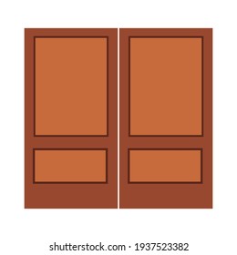 
ilustración vectorial de icono de puerta de casa