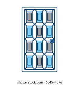 House door isolated