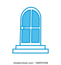 House door isolated