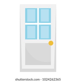 house door isolated icon