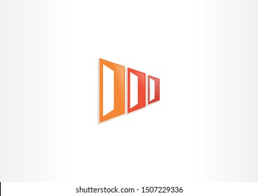 House door vector logo design