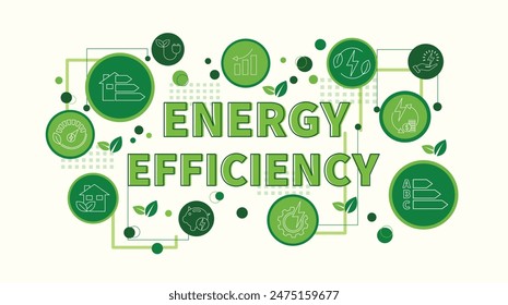 House energy efficiency, energy efficient rating class concept, eco home renovation save cost. Low-consumption ecological house. Green Building for Sustainable Development Concept