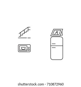 House Equipment Icon Line