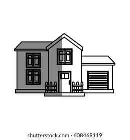 house exterior isolated icon