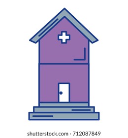 house exterior isolated icon