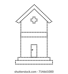 house exterior isolated icon