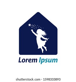 House of Fantasy Logo Template