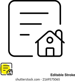 House File Vector Line Icon