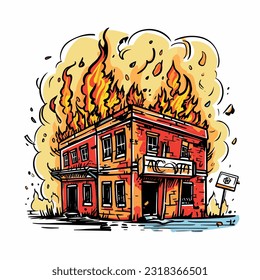 Haus in Brand, Baubrand