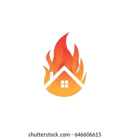 House Fire Logo