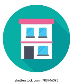 
House Flat Colored  Icon
