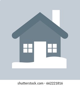 House Flat Icon. Vector Illustration