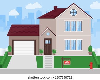 House Flat illustration Vector Icon