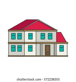 House. flat style vector illustration