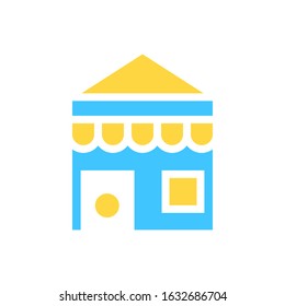 house flat vector icon - ui icon vector