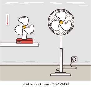 Ventilador de Casa y Piso