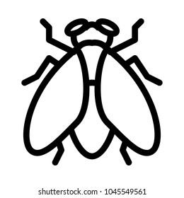 Beetle Outline Vector Illustration Hand Drawn Stock Vector (Royalty ...