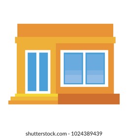 house front facade icon