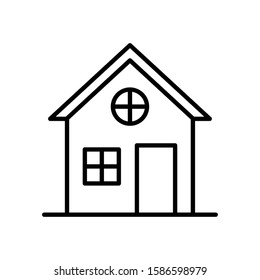 house front facade isolated icon vector illustration design