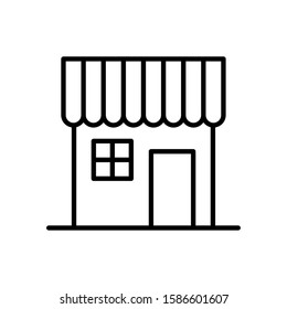 house front facade isolated icon vector illustration design