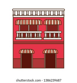 house with front view isolated icon
