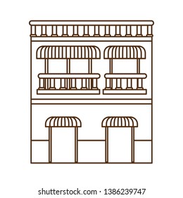 house with front view isolated icon