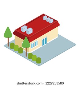 House with garden