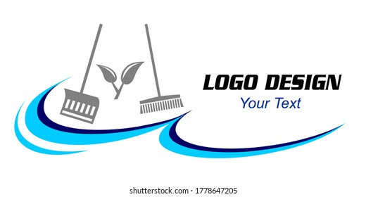 House and garden service graphic in vector quality.