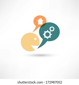 House gear icon