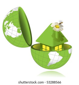 house in globe