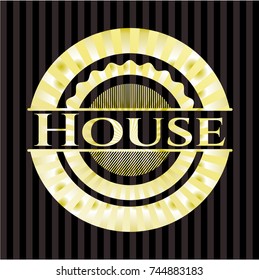 House golden badge