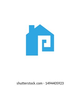 House graphic design template vector isolated illustration