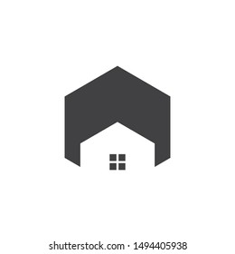 House graphic design template vector isolated illustration