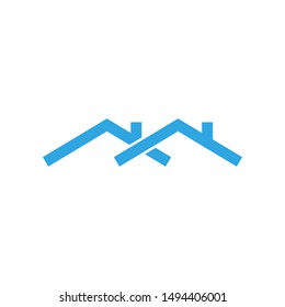 House graphic design template vector isolated illustration