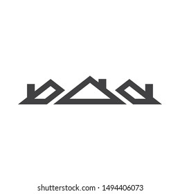 House graphic design template vector isolated illustration