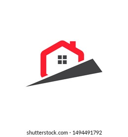 House graphic design template vector isolated illustration