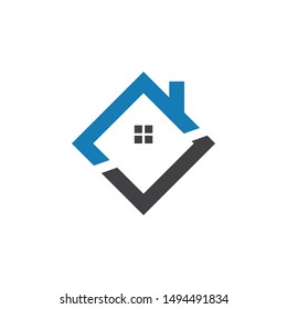 House graphic design template vector isolated illustration