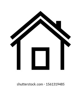 House graphic design template vector isolated illustration. home icon vector on white background