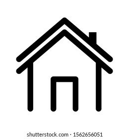 House graphic design template vector isolated illustration. home icon vector on white background