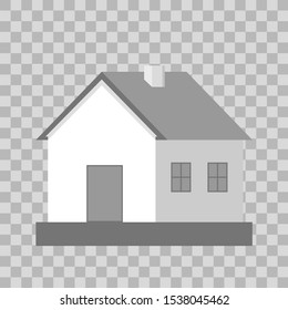 House. Graphic template. Vector illustration