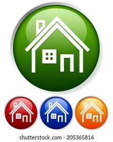 House graphics, vector