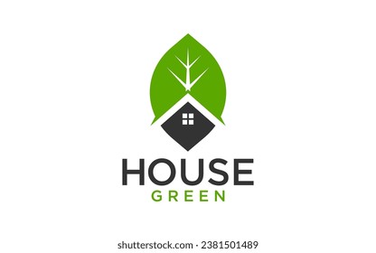 House green logo design template	
