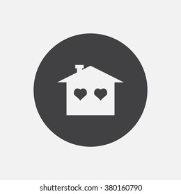 House with Heart Icon