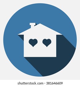 House with Heart Icon.