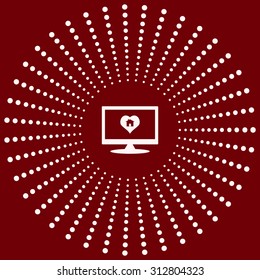 House with Heart Icon. icon. vector design