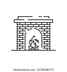House heating line icon. Thin contour symbol. Boilers, radiators and thermostats. Gas, electric, solid fuel, pellet, solar boilers. Isolated vector outline illustrations. Editable stroke