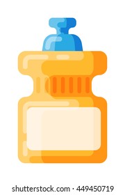 House hold bottle template and container bottle pack design bottle template